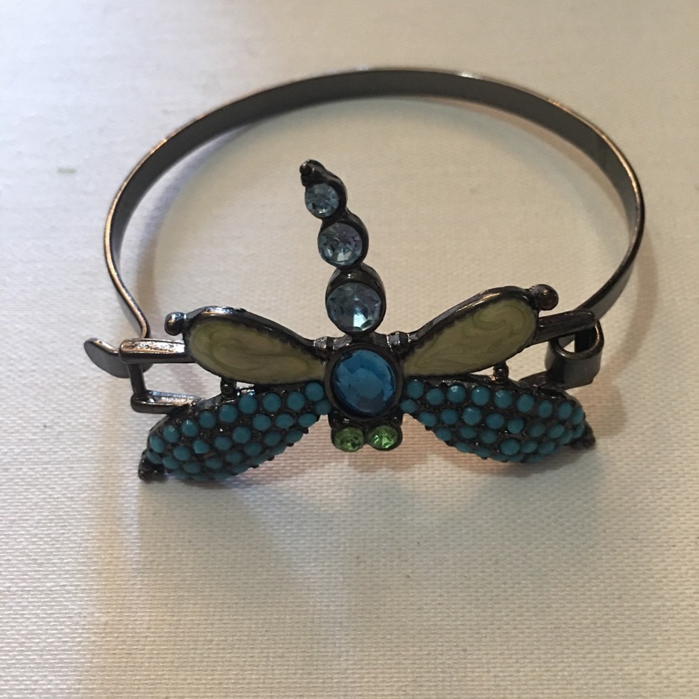 Butterfly Bangle Bracelet - Picture 4 of 8